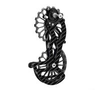 Ruota guida per bici da strada, in fibra di carbonio e lega di alluminio, compatibile con serie 5800, 6000, 7000, 8000, 9000, con precisione CNC per una perfetta vestibilità (SD4)