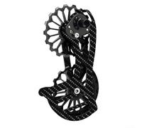 Ruota guida per bici da strada, in fibra di carbonio e lega di alluminio, compatibile con serie 5800, 6000, 7000, 8000, 9000, con precisione CNC per una perfetta vestibilità (SD3)