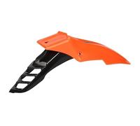 Ruota Hugger Mud Guard Parafango Anteriore Universale Per Motocross Parti Di Ricambio Per Motociclette(Black orange)