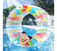 Ruota Idraulica Gigante, Rullo D'Acqua Gonfiabile, 120CM Rullo Gonfiabile, Giocattolo Gonfiabile, Divertente, Utilizzato in Piscina, Parco, Spiaggia e Prato