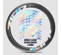 Ruota in carbonio Zipp Firecrest 404 2021 - Pacchetto di adesivi colorati personalizzati | Decalcomanie antigraffio, protette dai raggi UV per ruote 404 (marcatura laser + stile 10)