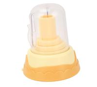 Ruota in ceramica per bambini, con strumenti per scolpire, kit educativo completo per pittura a ruota in ceramica per principianti (giallo)