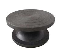 Ruota in ceramica per scultura manuale, giradischi, utensile in ceramica, nero