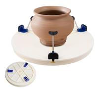 Ruota in ceramica portatile con ricerca automatica del centro, design compatto per la produzione di ceramica, ideale per principianti e professionisti