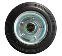 RUOTA IN GOMMA PIENA 20050 CON CERCHIO IN LAMIERA PER RUOTINO ALKO D48