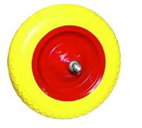 RUOTA IN POLIURETANO PER CARRIOLE