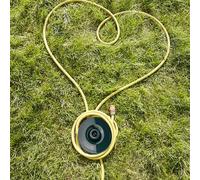 Ruota in resina guida rullo liscio per tubo da giardino robusta punta in metallo