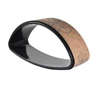 Ruota in sughero da yoga - Ruota per esercizi non slip per curve all'indietro Pilates Relax Balance | Ruota Pilates in de