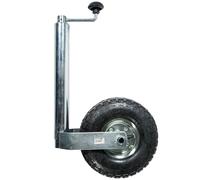 Ruota jockey gonfiabile Ø260mm supporto Ø48mm WERKA PRO