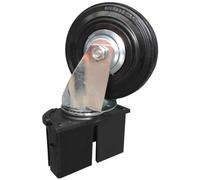 Ruota laterale destra per cassa pallet in plastica 1200 x 800 serie light