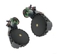 Ruota laterale sinistra per Roborock per robot serie qrevo lato sinistro | Compatibile con slot lato destro, migliora la pulizia degli angoli, costruzione per una lunga durata