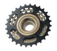 Ruota libera a 6/7/8 velocità a vite 131428T per la posizione delle parti della bicicletta che combinano tempi di trasmissione brevi e resistenza all'usura (6 velocità nero)