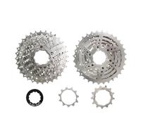 ruota libera Adatto per cassetta bici BUCKLOS 8/9 velocità ruota libera per bicicletta 11-25T/28T/32T/34T/36T/40T strada montagna per mozzo HG Cassette pignoni e ruote libere per bicicletta(9S 11-32T)