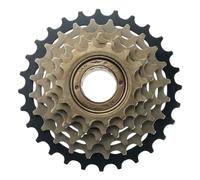 Ruota Libera Bici 6/7/8 Velocità 13/14-28T Vite sulla posizione della ruota libera Parti di biciclette Strada Mountain Bike Accessori for biciclette Cassette Pignoni E Ruote Libere(6 speed Black)