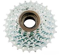 RUOTA LIBERA BICI OTTUPLA MTB INDEX CROMATA A FILETTO 8V 13 32