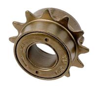 Ruota libera da bicicletta a velocità singola, 1 pz Volano for bicicletta 12T Ruota libera Filettatura in acciaio Diametro interno 3,4 cm/1,34 pollici for bici elettrica pieghevole a velocità singola