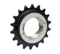 Ruota libera per bici a velocità singola 18T, ingranaggio per bicicletta in acciaio inossidabile con passo filettatura 3,5 cm, diametro interno 34 mm, compatibile con catena 1/2 x 1/8 per