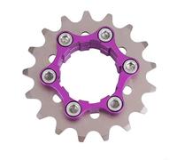 Ruota Libera Ruote libere per Mountain Bike A2UF, volano monomarcia ad Alta Resistenza, Cassette per Bici in Acciaio, pignoni Cassette pignoni e Ruote libere per Bicicletta(17T)