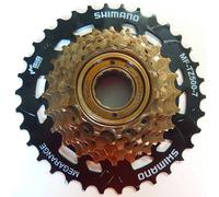 Ruota Libera Shimano Megerange MF-TZ500-7 7 Marce 14-34 Nuovo Nero