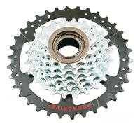 RUOTA LIBERA SUNRACE MEGADRIVE MFM4S 7 VELOCITA' 13-34 DENTI FILETTO ARGENTO MTB