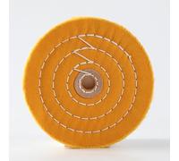 Ruota lucidante in panno di cotone ad alta efficienza - Strumento di lucidatura da 150 mm x 12 mm for pulizia e lucidatura profonde