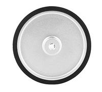 Ruota Misuratrice per Encoder 250mm, Ruota di Misura in Gomma e Lega di Alluminio, Accessorio per Encoder Rotativi Industriali, Alta Precisione
