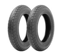 Ruota Monopattino Elettrico,Gomme Monopattino Elet Camera d'aria gonfiabile/pneumatico esterno da 10 pollici Uso apto para scooter elettrico, pneumatici fuoristrada(2 Pcs Outer black)