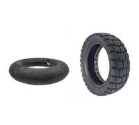 Ruota Monopattino Elettrico,Gomme Monopattino Elet Pneumatico 10" 80/65-6 10x3.0 Per Monopattino Elettrico Inokim Oxo, Kugoo M4, Dualtron, Zero 10X, Speedway 4(Off Road Tire Tube90)