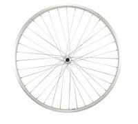 Ruota MTB 26" anteriore con bloccaggio, cerchio argento Mach1 M110, mozzo Shiman
