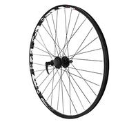 Ruota posteriore doppia parete con mozzo a occhiello cassetta 6 fori cerchio 32 raggi Velox Karma Disc Type Shimano 11- 32 21C Noir 11/10/9/8 velocità