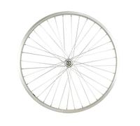Ruota MTB con pattino 26" in alluminio anteriore mozzo in alluminio asse pieno (