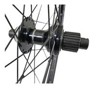 Ruota MTB disco 29" Trucky 30 tubeless ready posteriore centerlock nera mozzo Sh
