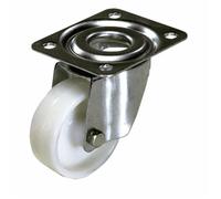 Ruota nylon Ø 125mm con supporto girevole