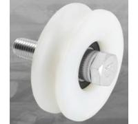 Ruota nylon gola tonda da 80 con 1 cuscinetto 400NY.80/16