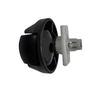 Ruota omnidirezionale, compatibile con Roborock, S60/S6/S65/S5 MAX/S6 MaxV/S7/S6 Pure/La ruota girevole non può essere estratta manualmente(Black)