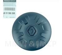 Ruota Orlo Centro Copri Mozzo 40.6cm per Renault Master 3 2010- Logo Nero