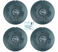 Ruota Orlo Mozzo Centrale Tappo Coprimozzo 40.6cm per Opel Vivaro A 2001- Orig.