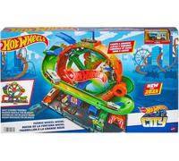 Ruota Panoramica Hot Wheels City Pista Circuito Giostra con Luci e Suoni HW