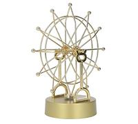 Ruota Panoramica, Ruota Panoramica Moderna Elettronica Decorazioni con Accenti Dorati Macchina a Moto Perpetuo Gadget Futuristici Piccole Figurine per Scaffale da Tavolo Scaffale