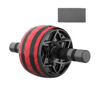 Ruota per addominali, per allenamento automatico, materiale resistente, attrezzatura per allenamento a casa, rullo compatto per allenamento addominali, esercizi per tutto il corpo, palestra, fitness