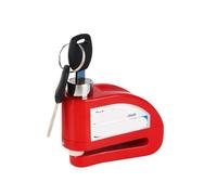 Ruota Per Bicicletta Moto Accesso Serrature Per Freni A Disco Sicurezza Blocco Disco Per Bicicletta Universale Per Scooter Lucchetto Portatile(Red)