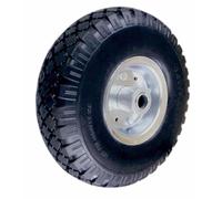 Ruota in poliuretano colore nero con cuscinetto