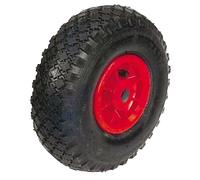 RUOTA PER CARRELLI PORTASACCHI PACCHI CAMERA D'ARIA CERCHIO PLASTICA Ø mm. 260