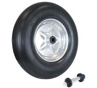 Ruota Per Carrello 4.80/4.00-8 Ruota Di Ricambio Pannensicher Inclusa Asse PU