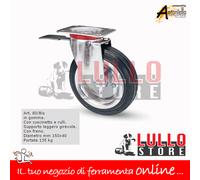 RUOTA PER CARRELLO RUOTE PER CARRELLI INDUSTRIALI VARI MODELLI-ACCIAIO TERMOTEX