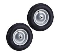 Ruota per carriola 4.80 4.00-8 Cerchione in acciaio 39 cm 9 cm 120 kg Nero