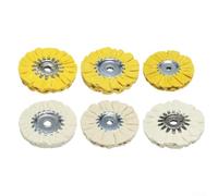 Ruota per lucidatura del legno con anima in ferro, progettata per l'uso nella lavorazione del legno, per ottenere finiture lisce e facilitare la preparazione prima della pittura o della colorazione (C