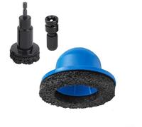 Ruota per lucidatura e lucidatura da 150 mm per smerigliatrice per mozzi ruota, spazzola per pulizia rapida del cerchione, con tazza di macinazione, compatibile con macchine da 1500 giri/min (1 set)