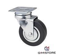 Ruota Per Mobili Art.160 ø 50 Piastra Mm 40 x 40 AVO PZ 4