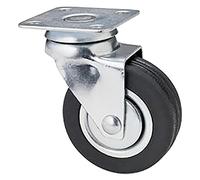 RUOTA PER MOBILI ART.160 ø 60 piastra mm 60 x 60